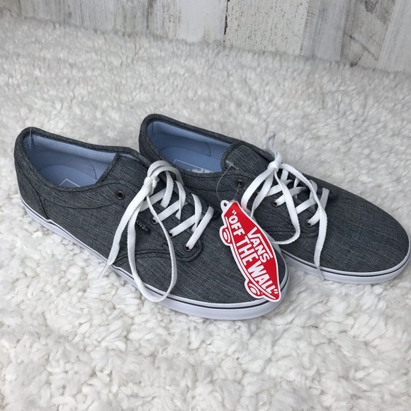 grey rib knit vans